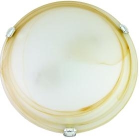 TDM ELECTRIC SQ0358-0006 Светильник декоративный СД 2*60 Вт E27 круг янтарный (в разборе) TDM